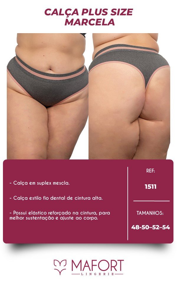 CALÇA MARCELA PLUS SIZE - Ref 1511