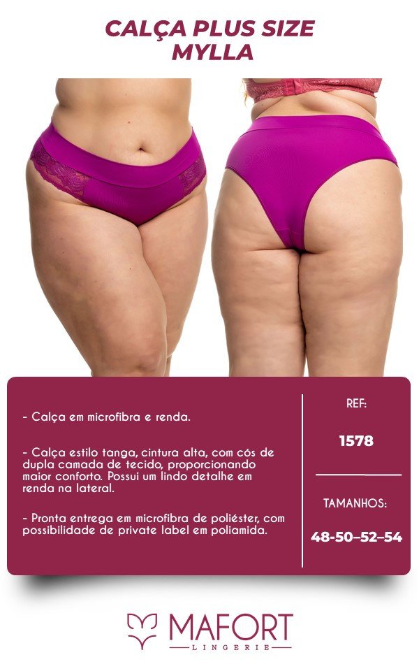 CALÇA PLUS SIZE MYLLA  - REF 1578