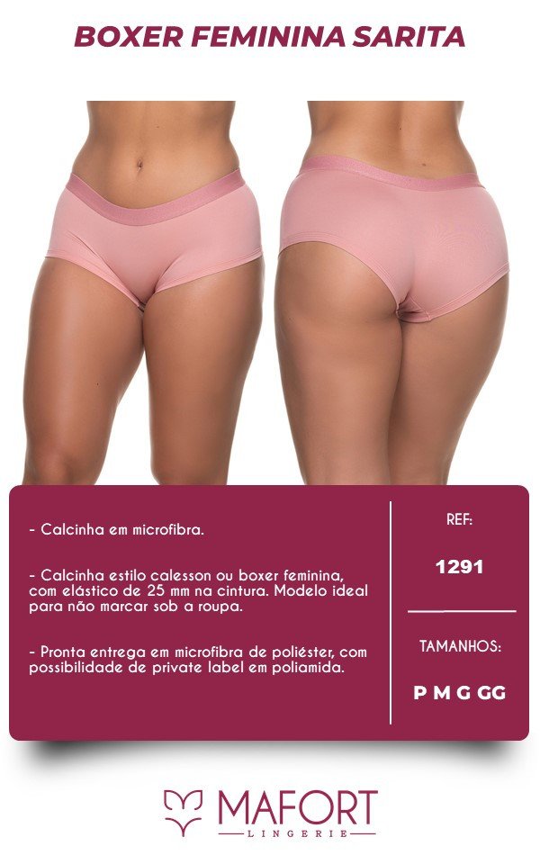 CALESSON SARITA BOXER FEMINA - Ref 1291