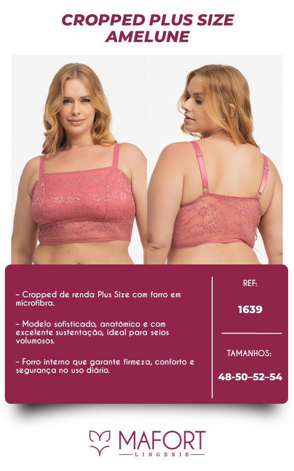 CROPPED PLUS SIZE AMELUNE REF- 1639