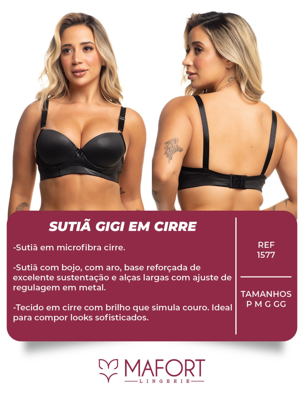 SUTIÃ GIGI - Ref 1577