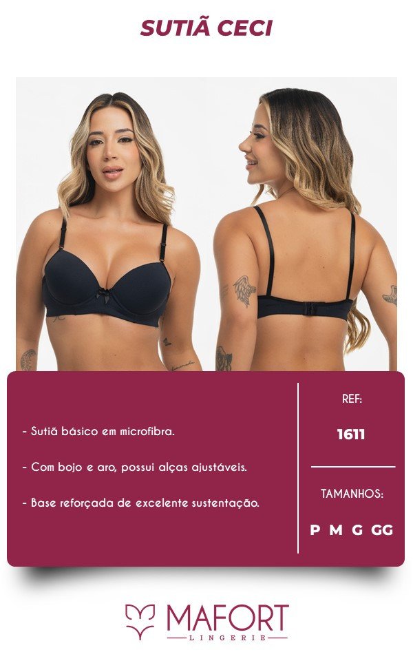 SUTIÃ CECI - REF 1611