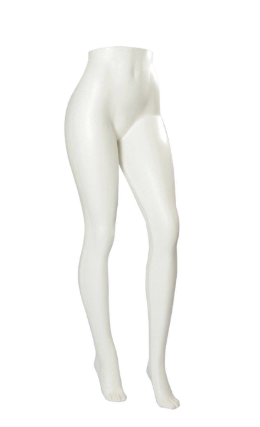 MANEQUIM PERNÃO FEMININO POSE BRANCO 