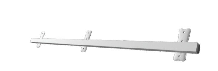 RÉGUA PARA PAREDE BRANCA