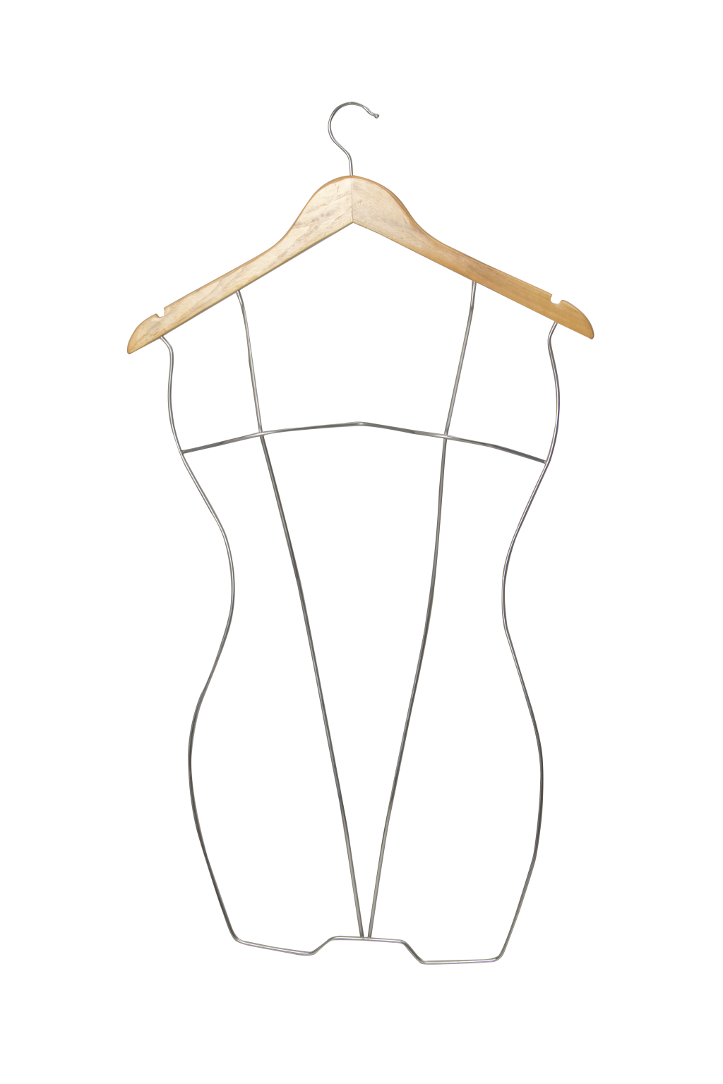 COLLANT 3D ADULTO MADEIRA CLARA C/CROMADO 