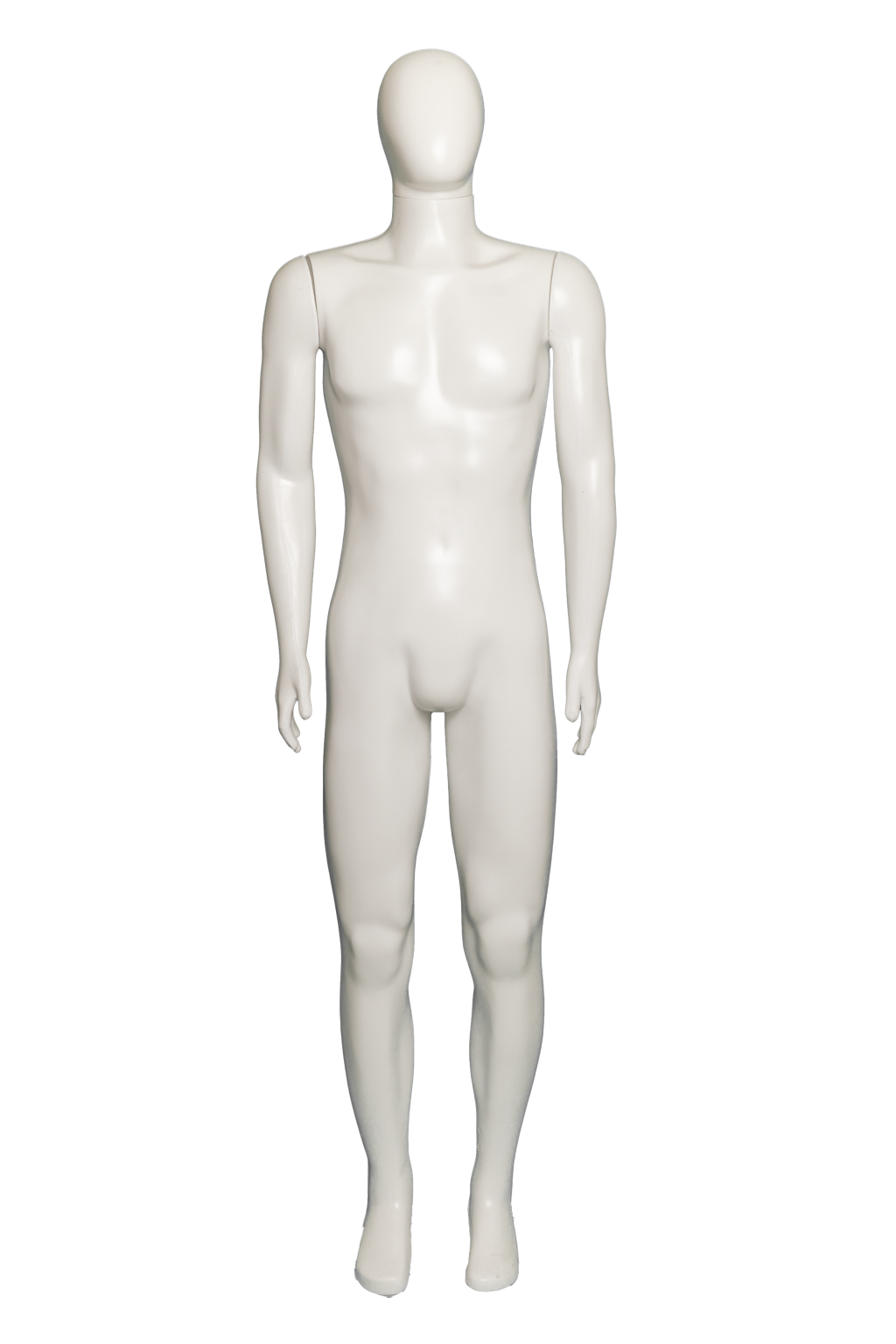 MANEQUIM MASCULINO RETO BRANCO 