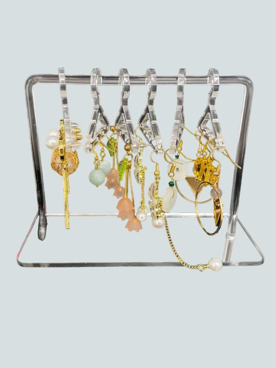 EXPOSITOR PARA BRINCOS MINI ARARA TRANSPARENTE