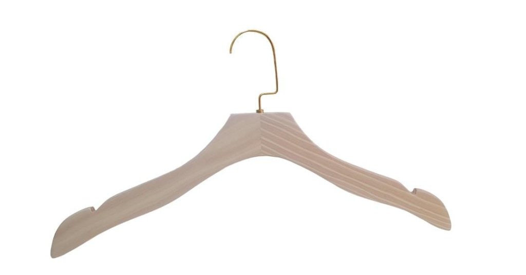 CABIDE MADEIRA MARFIM SIMPLES LUXO ADULTO