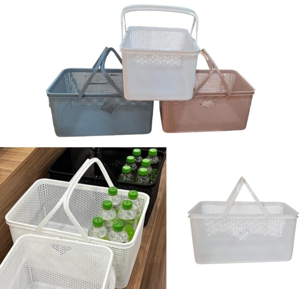 CESTO COM ALÇA RETANGULAR 