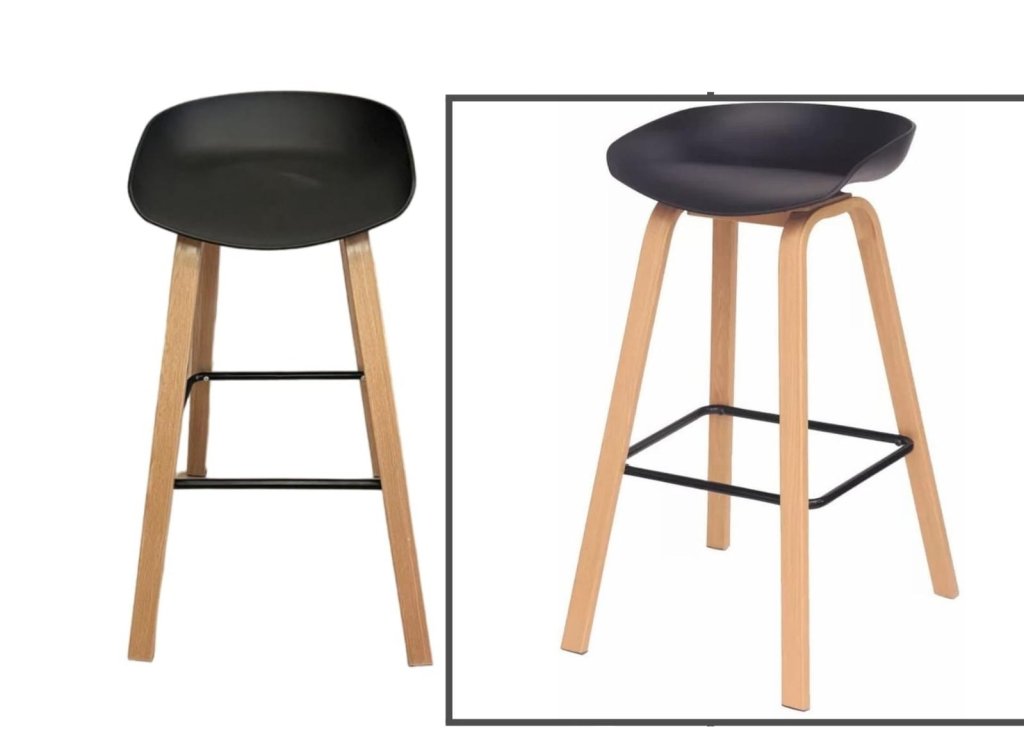 BANQUETA LUXO COM ASSENTO PRETO 