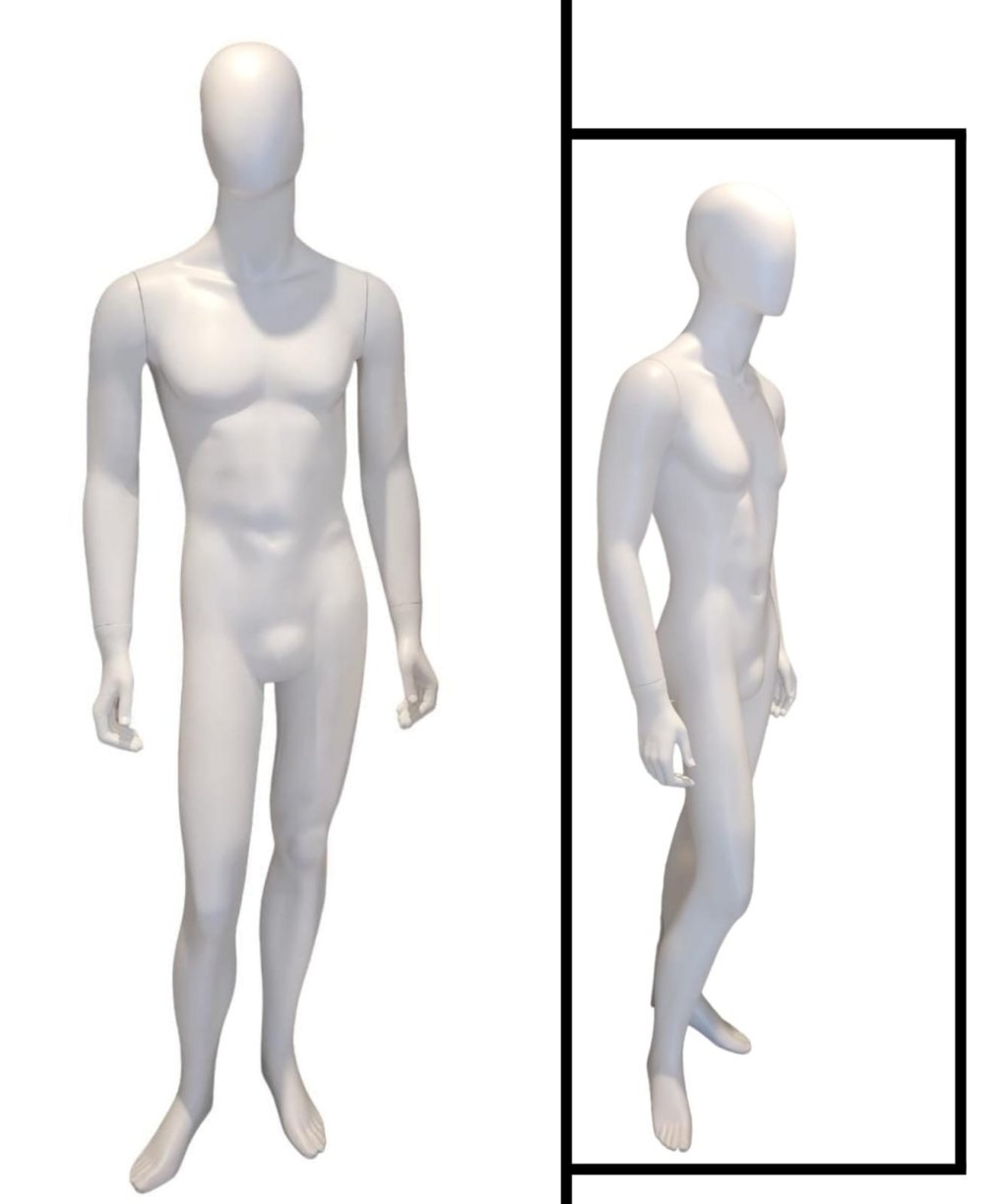 MANEQUIM MASCULINO APOLO BRANCO 