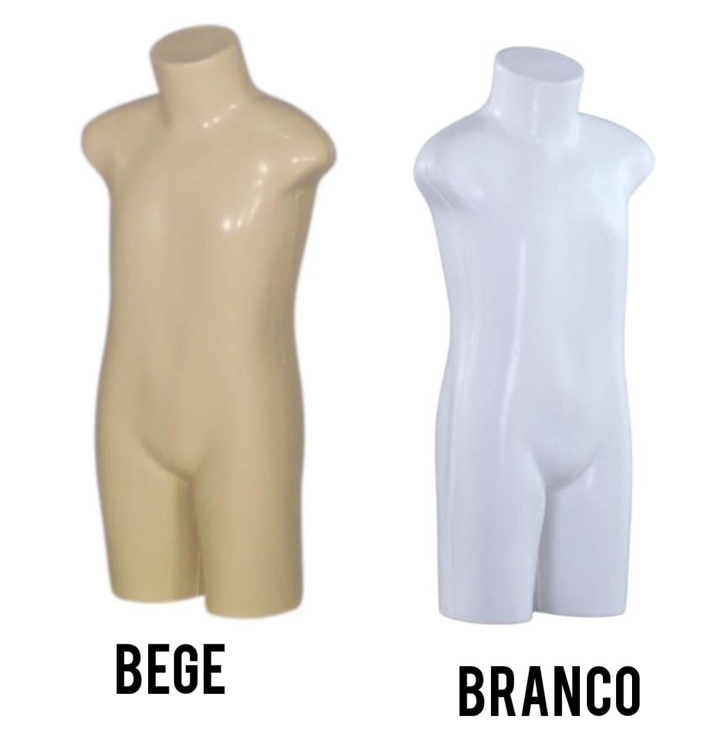 MANEQUIM TRONCO INFANTIL MENOR 
