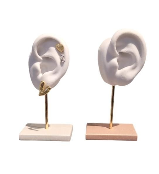 EXPOSITOR ORELHA DE SILICONE PEDESTAL P/BRINCO