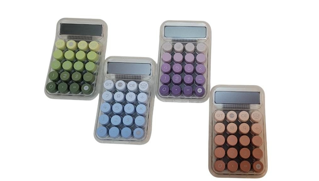 CALCULADORA TRANSPARENTE 