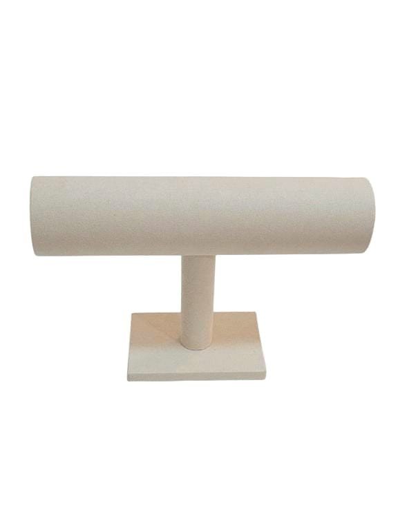 EXPOSITOR PULSEIRA SIMPLES LINHA MADEIRA BEGE 