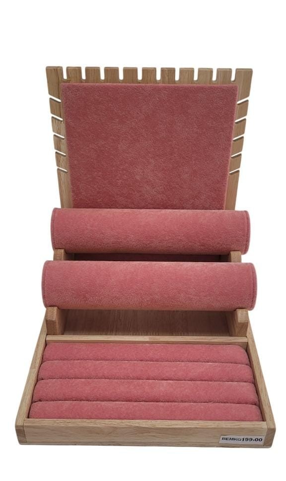 KIT EXPOSITOR GRANDE MADEIRA ROSA