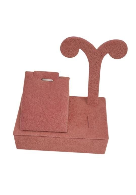 KIT EXPOSITOR PEQUENO MADEIRA ROSA