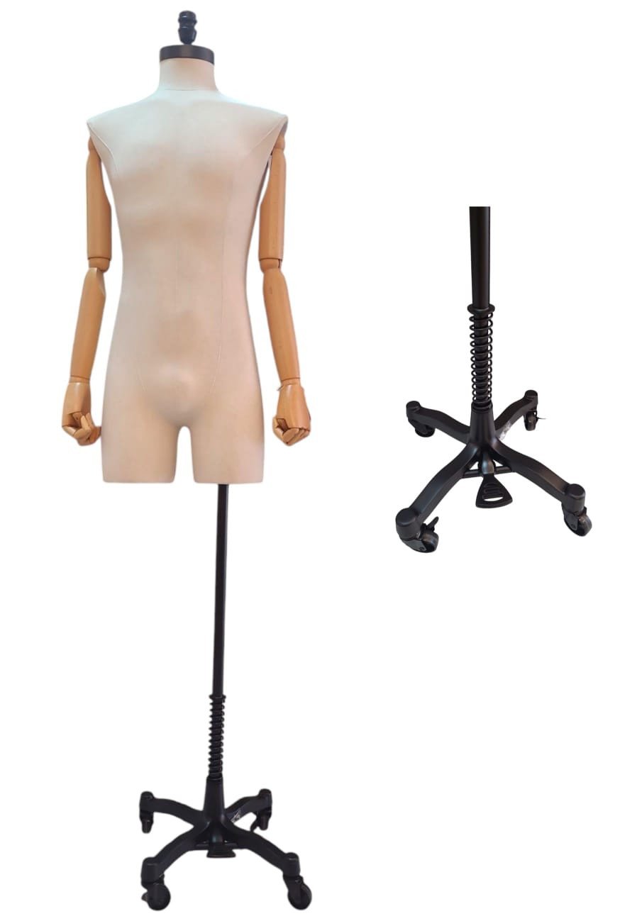 BUSTO  MASCULINO C/RODÍZIO