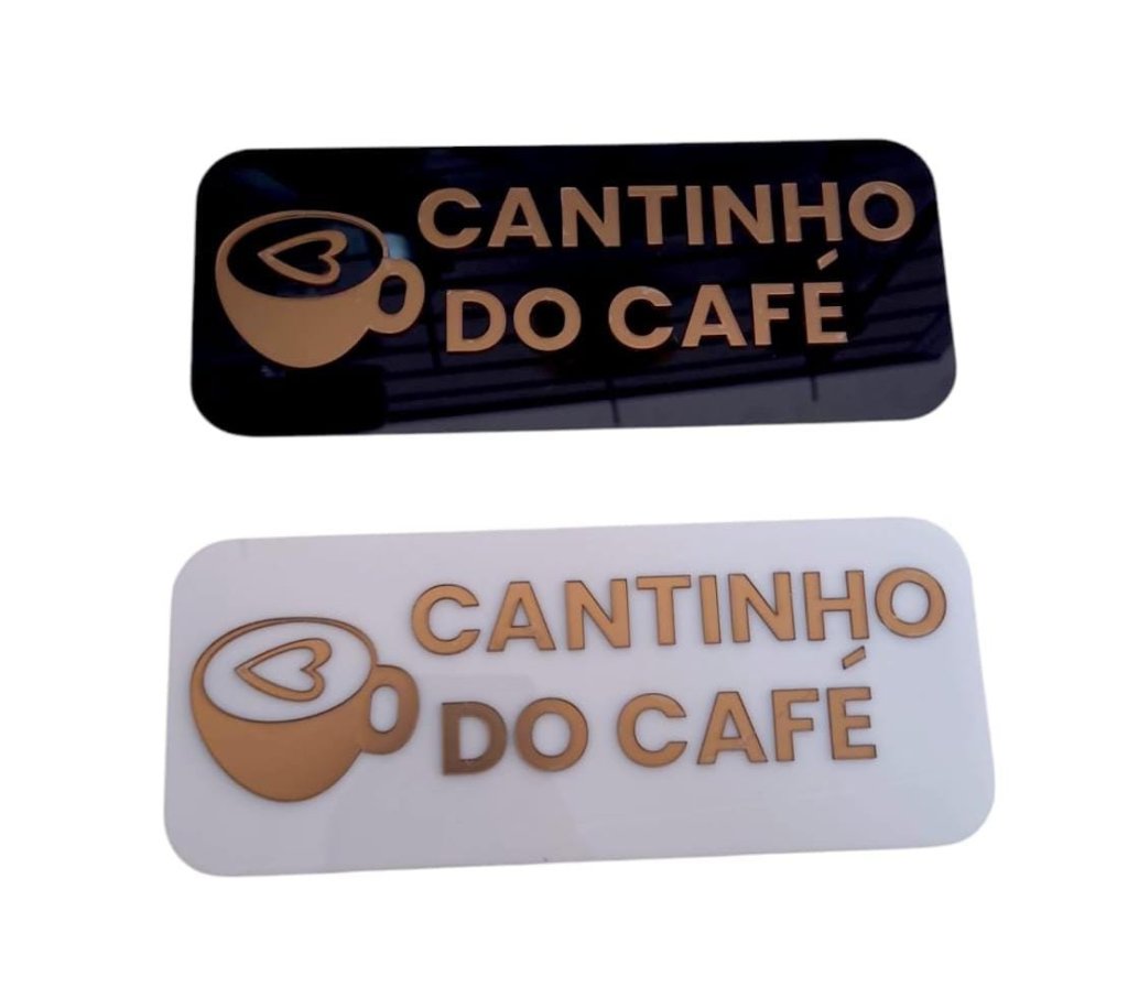 PLACA CANTINHO DO CAFÉ 