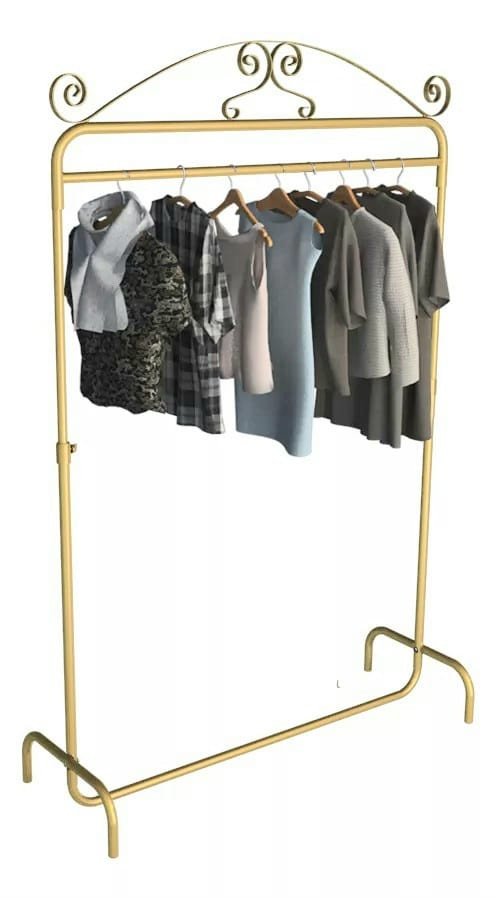 ARARA DESFILE SIMPLES DOURADO COM ARABESCO 