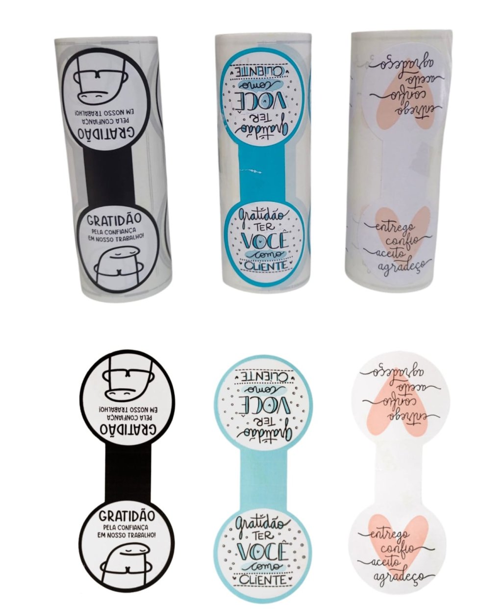 ADESIVO FECHA SACOLA REDONDO 