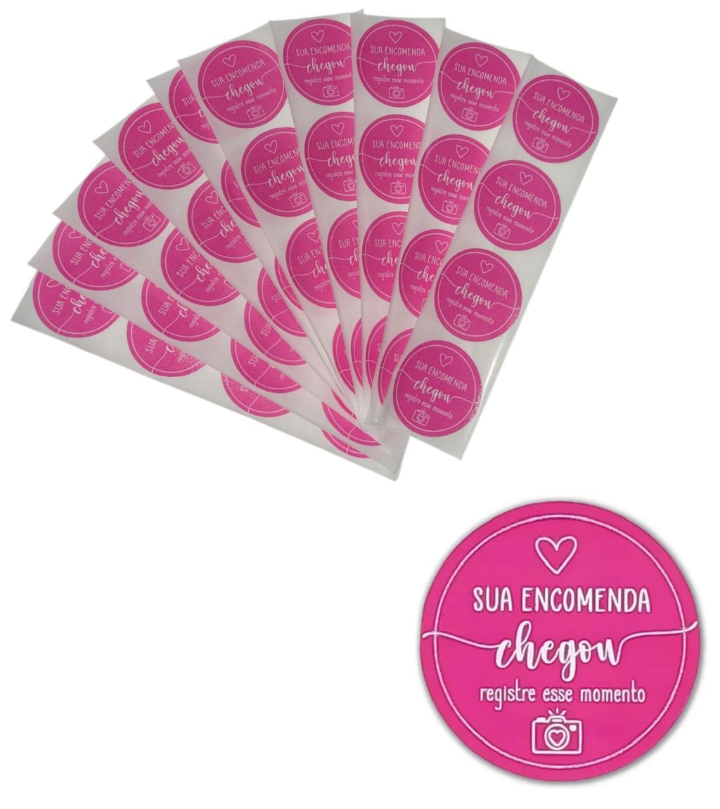 ADESIVO PARA EMBALAGEM(SUA ENCOMENDA CHEGOU )