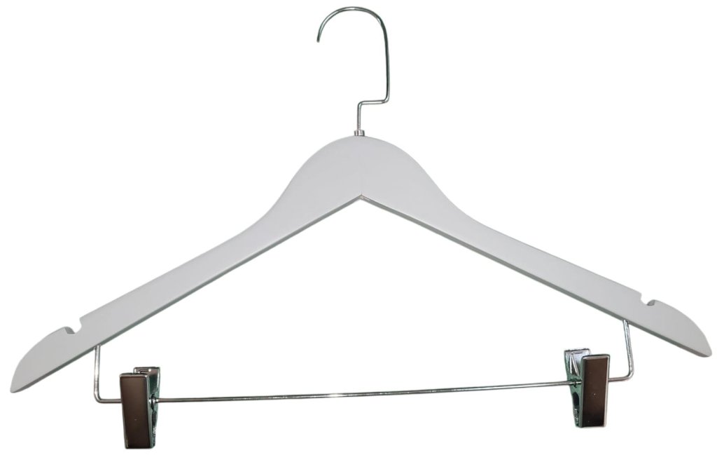 CABIDE MADEIRA PRIME CINZA COM PRESILHA 