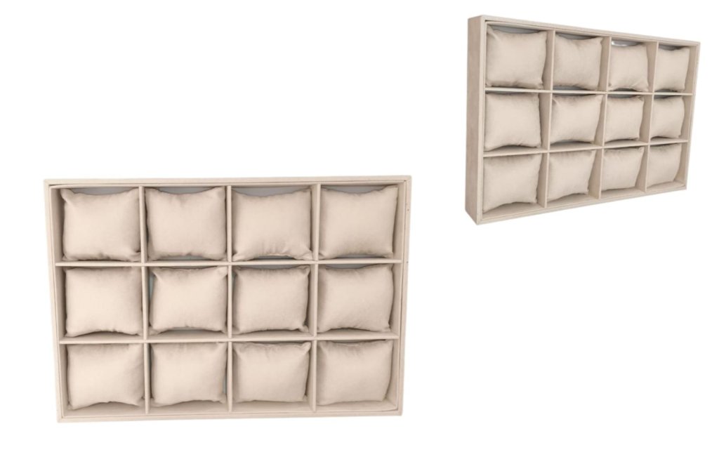 KIT ALMOFADA COM 12 BEGE 