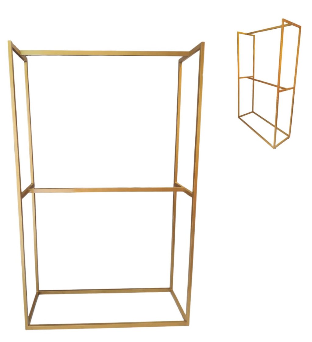 ARARA INDUSTRIAL 2 NIVEIS DOURADA 