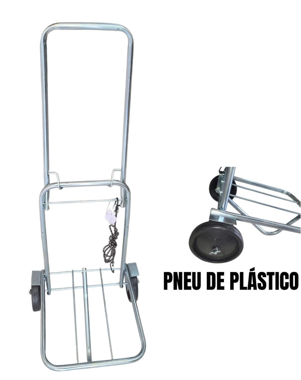 CARRINHO PEQUENO ZINCADO 