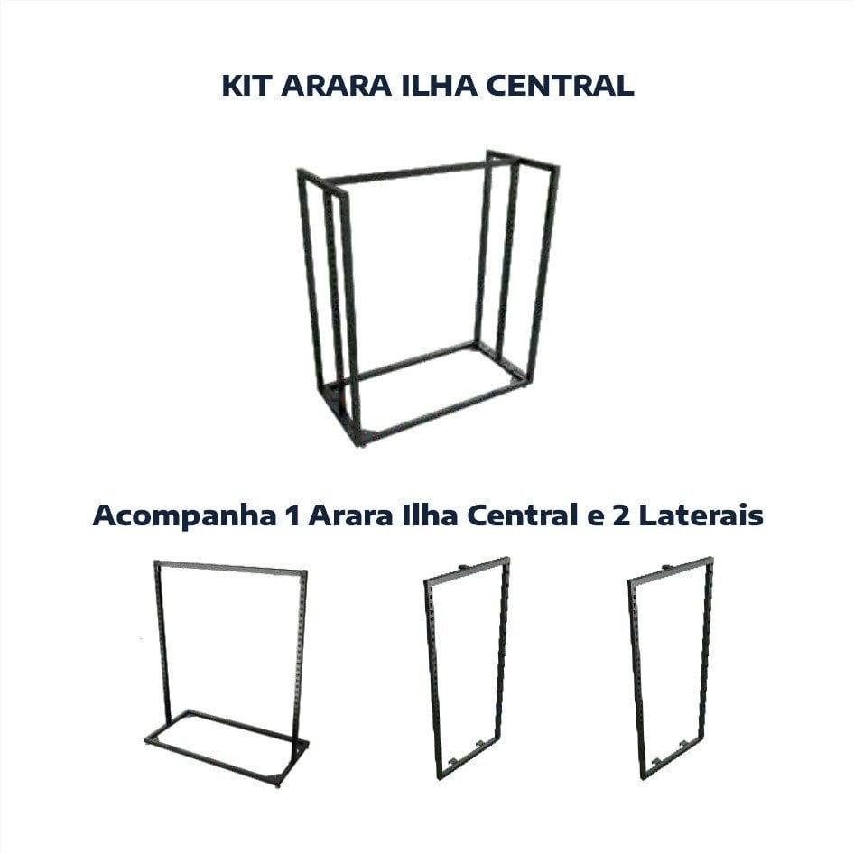 KIT ARARA ILHA PRETA