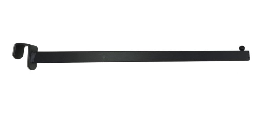 RT ENCAIXE TUBO QUADRADO C/1 ESFERA PRETO 