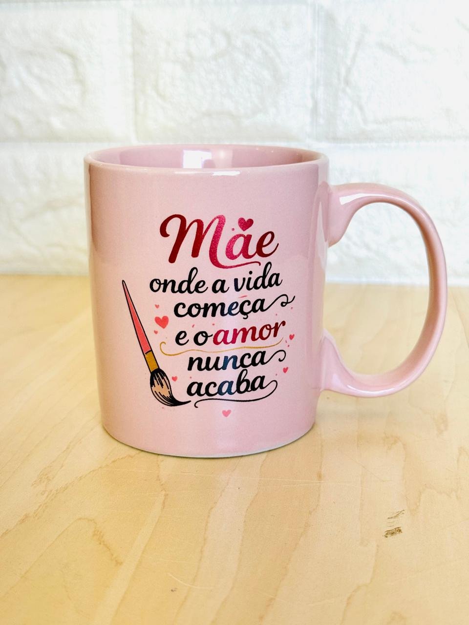 Caneca Aurora Rosa Mãe Rosé