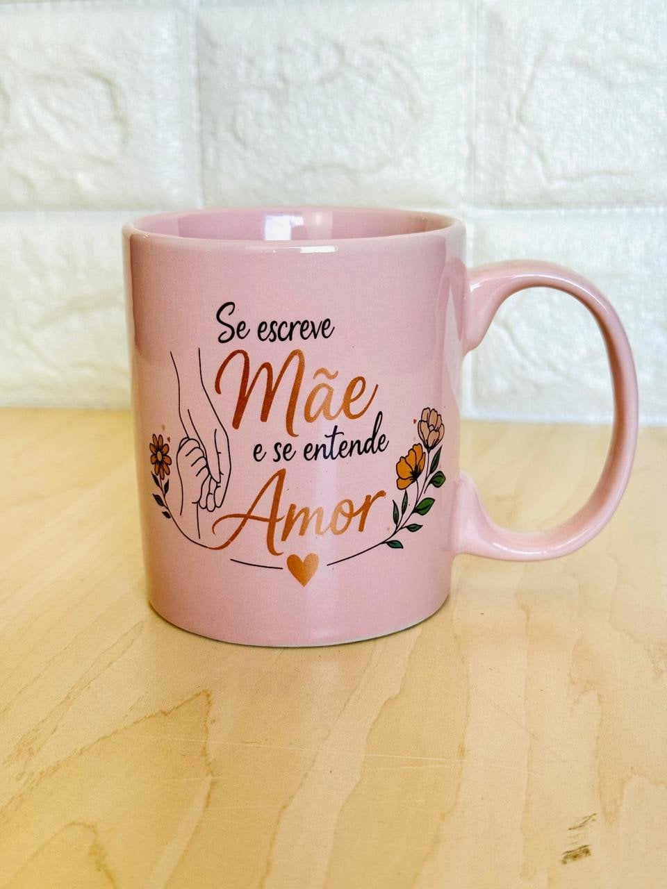 Caneca Aurora Rosa Mãe Bronze