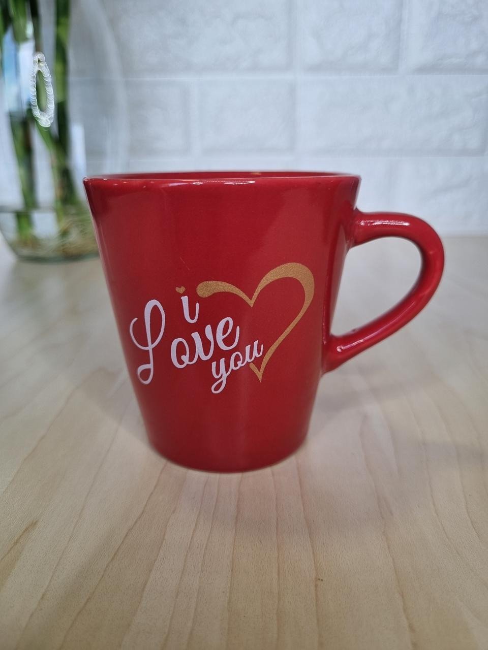 Xícara Vermelha I Love You