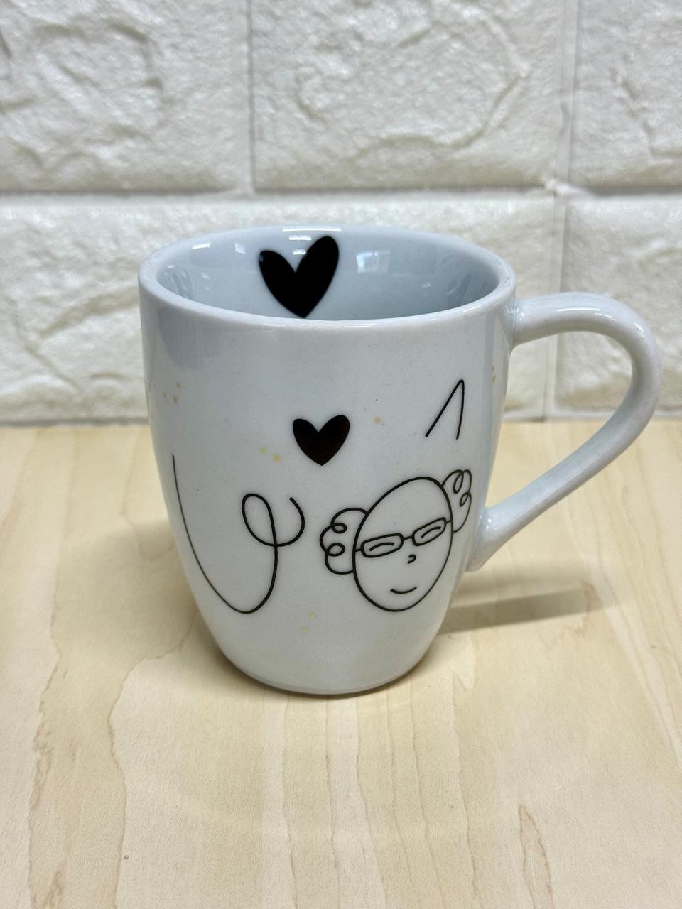 Caneca Glamour Vô Branca