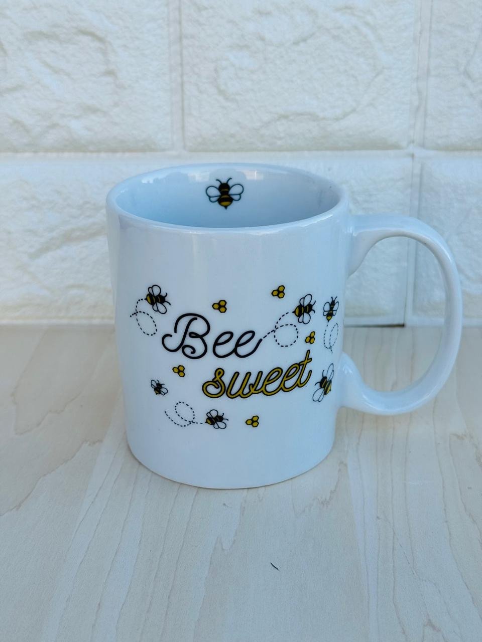Caneca Aurora Branca Bee Sweet