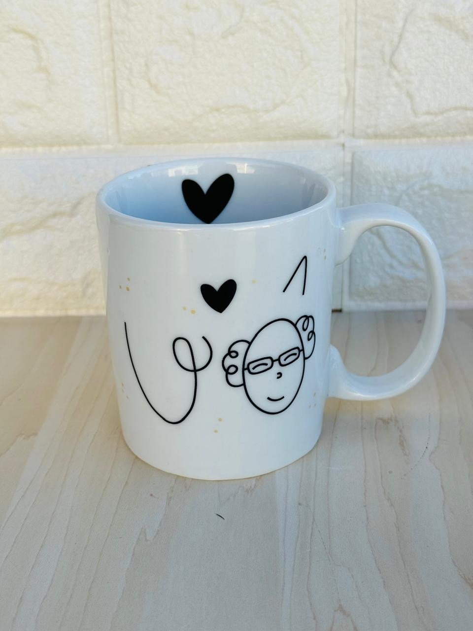 Caneca Aurora Branca Vô
