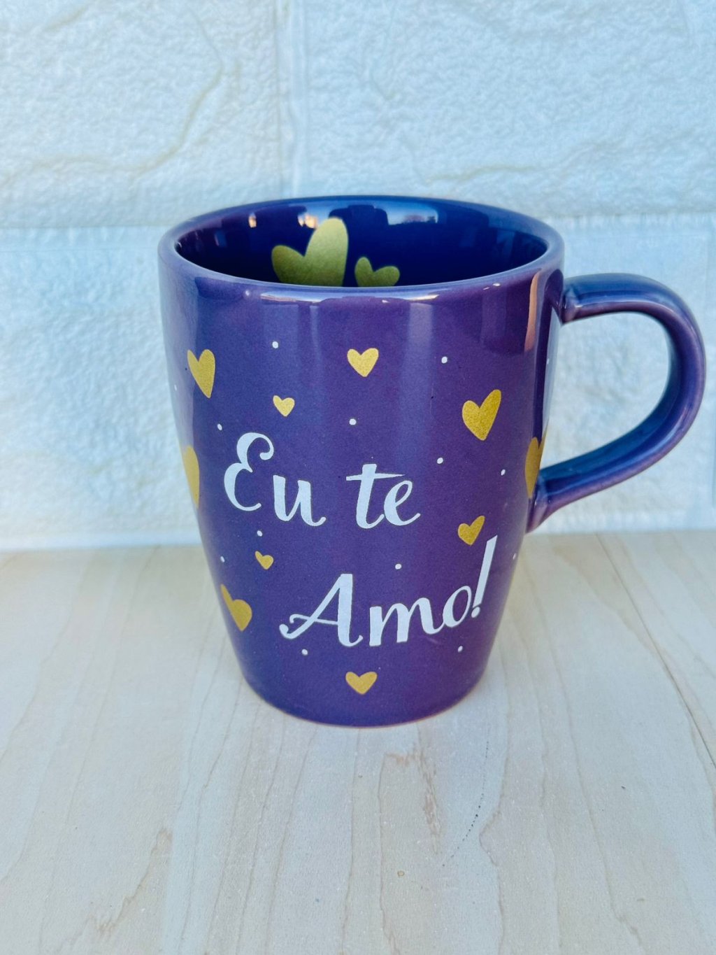 Caneca Sublime Roxa Eu Te Amo 