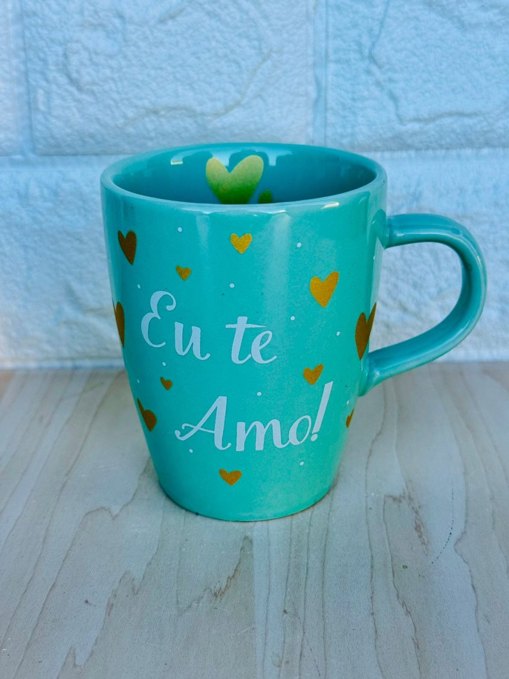 Caneca Sublime Verde Eu Te Amo