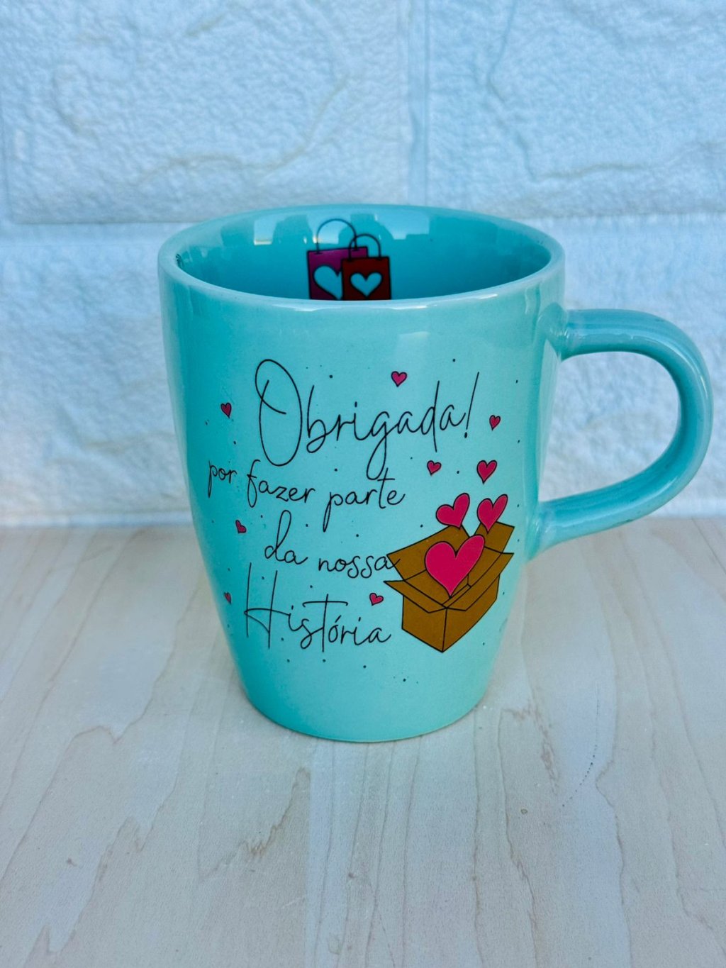 Caneca Sublime Verde Dia do Cliente