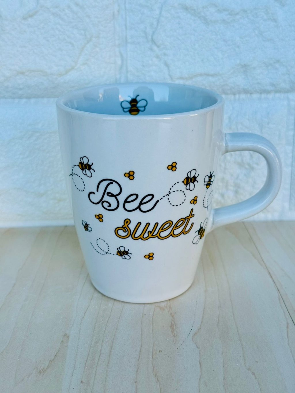 Caneca Sublime Branca Bee Sweet 