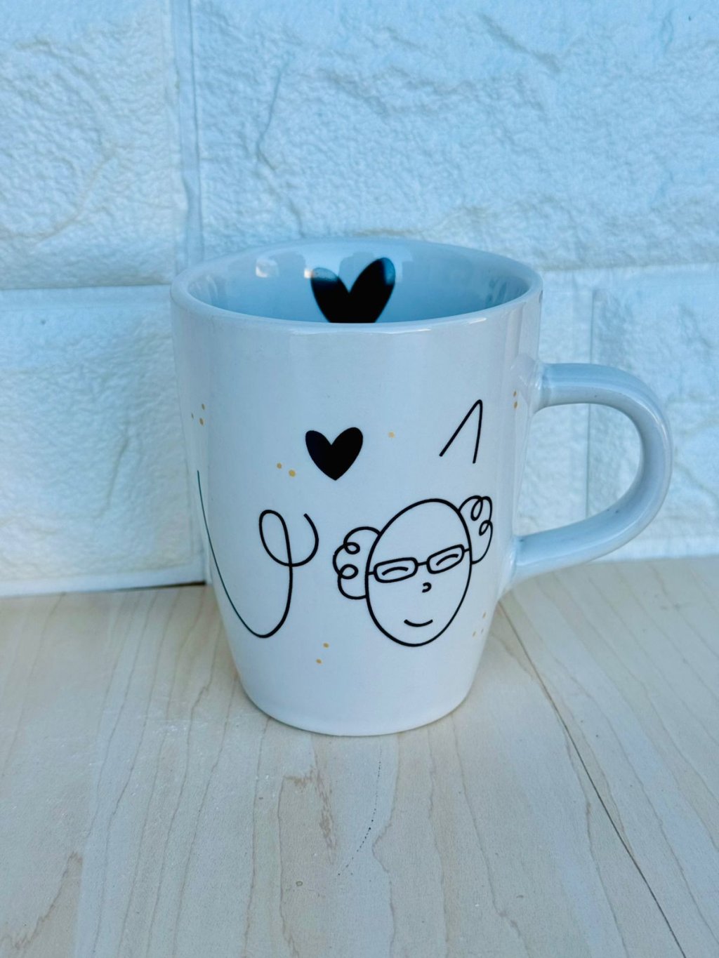 Caneca Sublime Branca Vô 