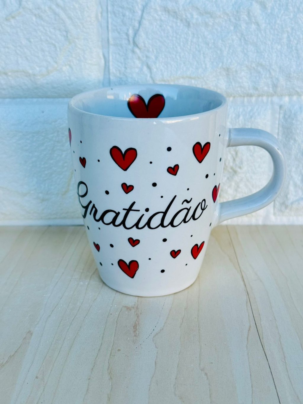 Caneca Sublime Branca Gratidão