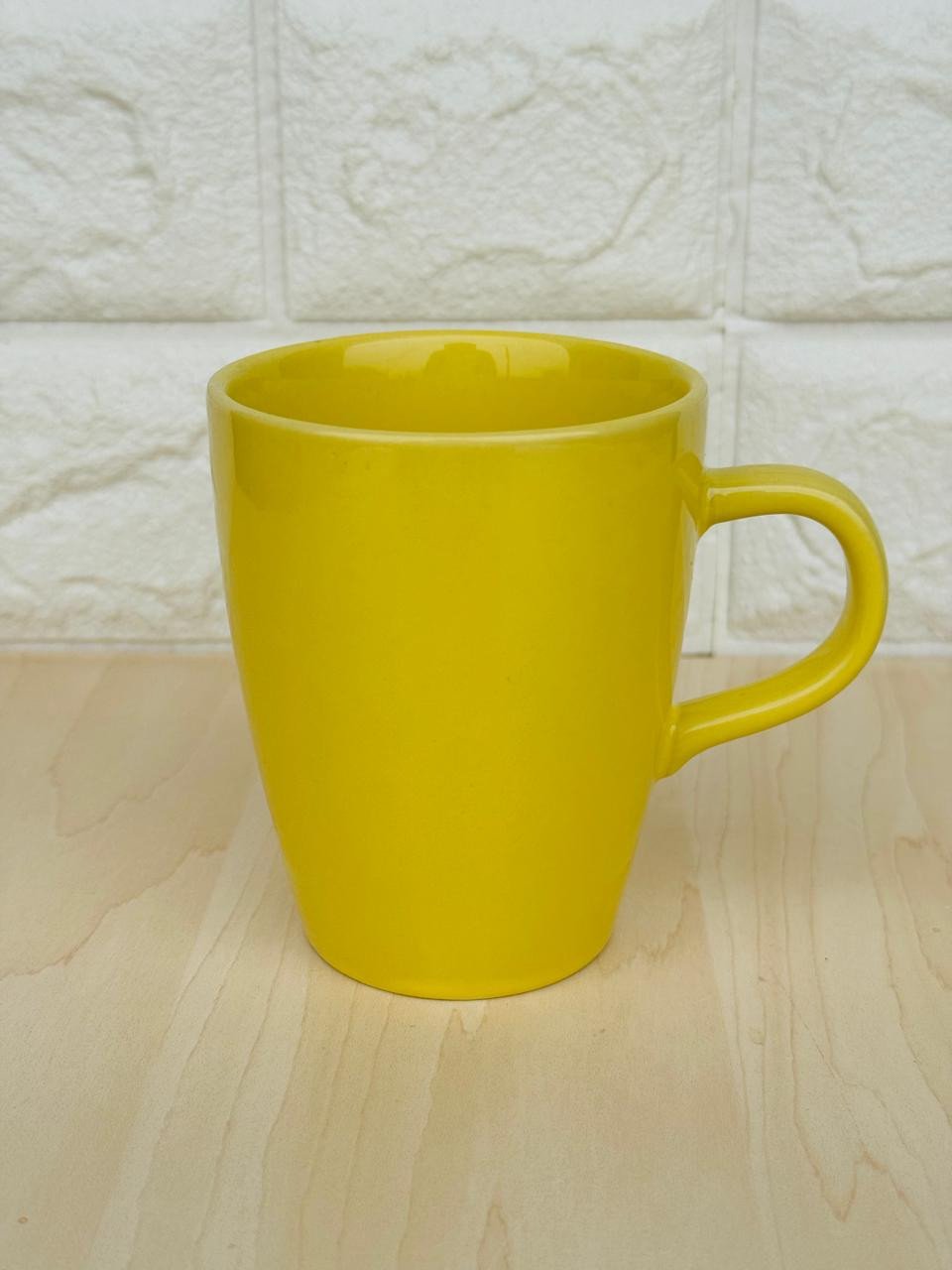 Caneca Sublime Amarela Lisa