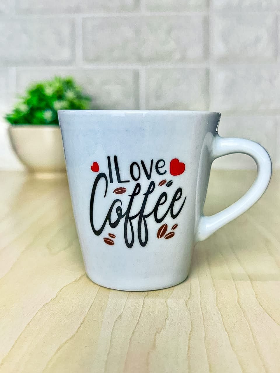 Xícara Branca I Love Coffee