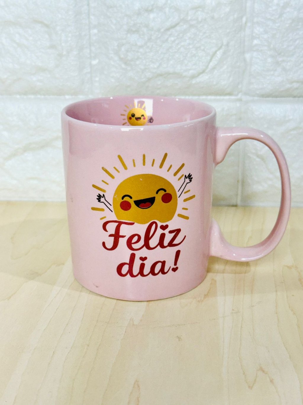 Caneca Aurora Rosa Feliz Dia