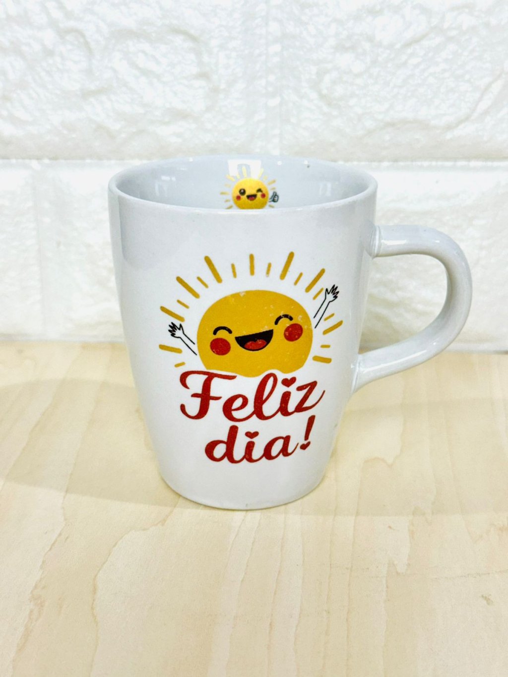 Caneca Sublime Branca Feliz Dia