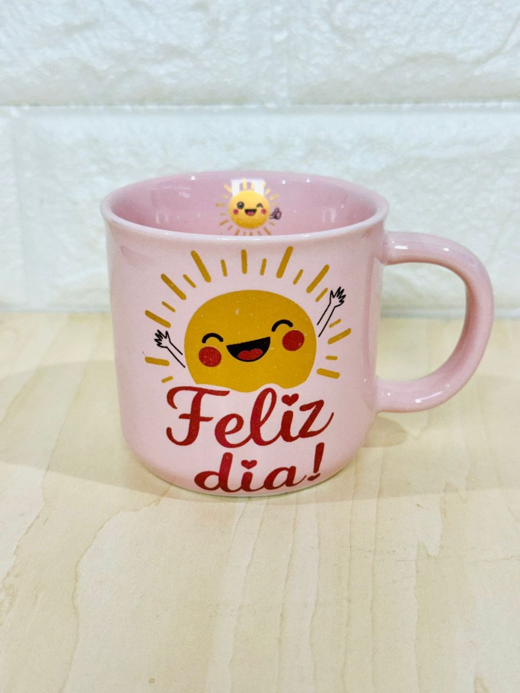 Caneca Ágatha Rosa Feliz Dia