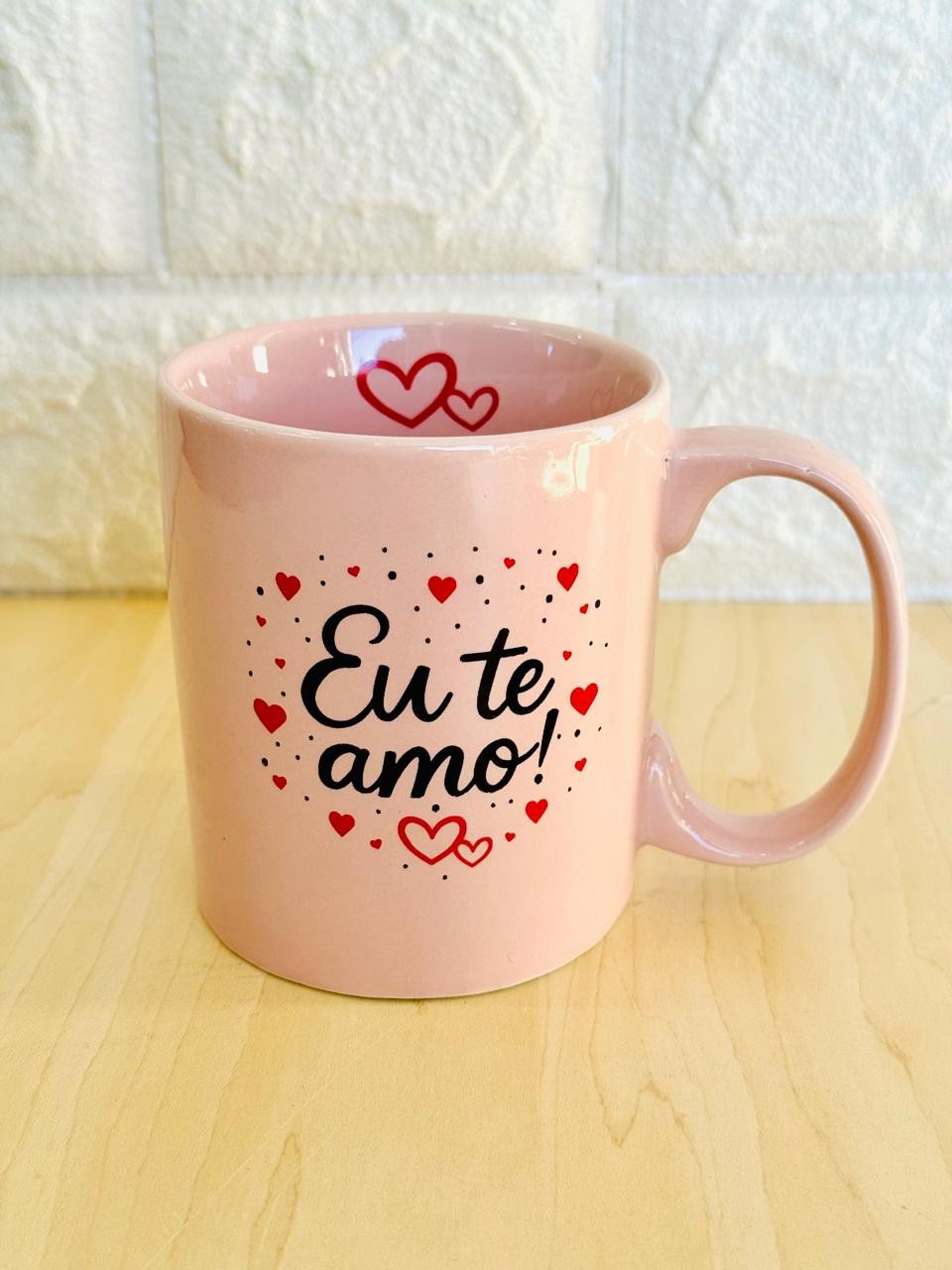 Caneca Aurora Rosa Eu Te Amo
